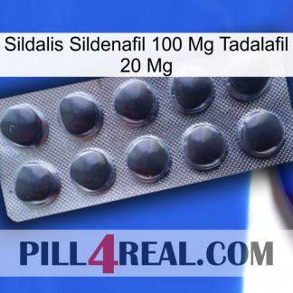 Sildalis Sildenafil 100Mg Tadalafil 20Mg 30